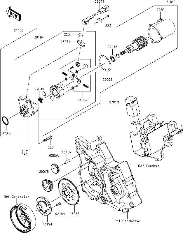 klx 110 parts diagram