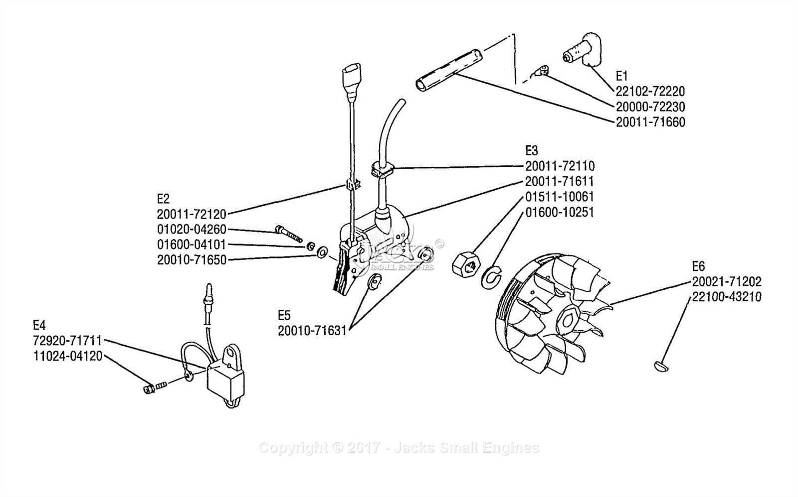 flywheel parts diagram