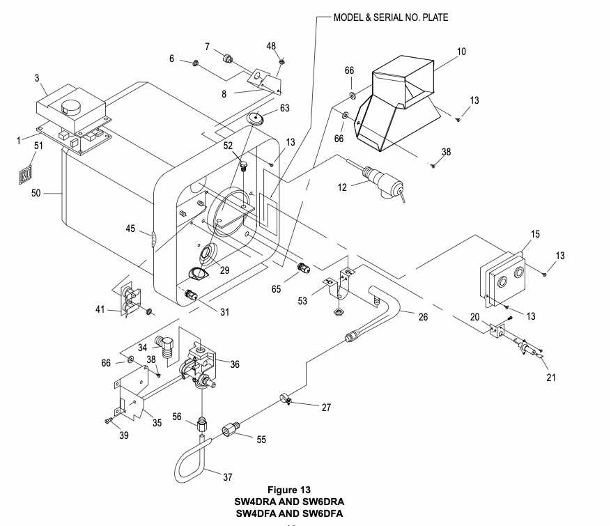 rv hot water heater parts diagram