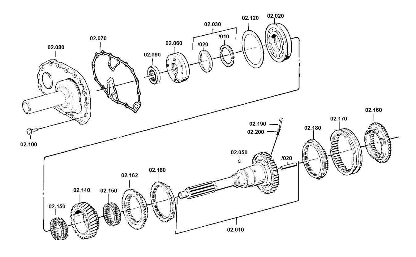 zf transmission parts diagram