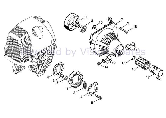 stihl fs90 weed eater parts diagram