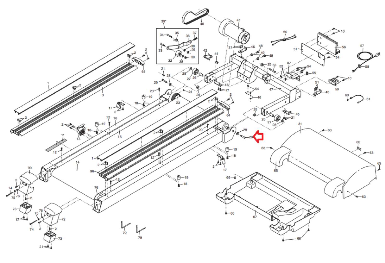 freemotion parts diagram