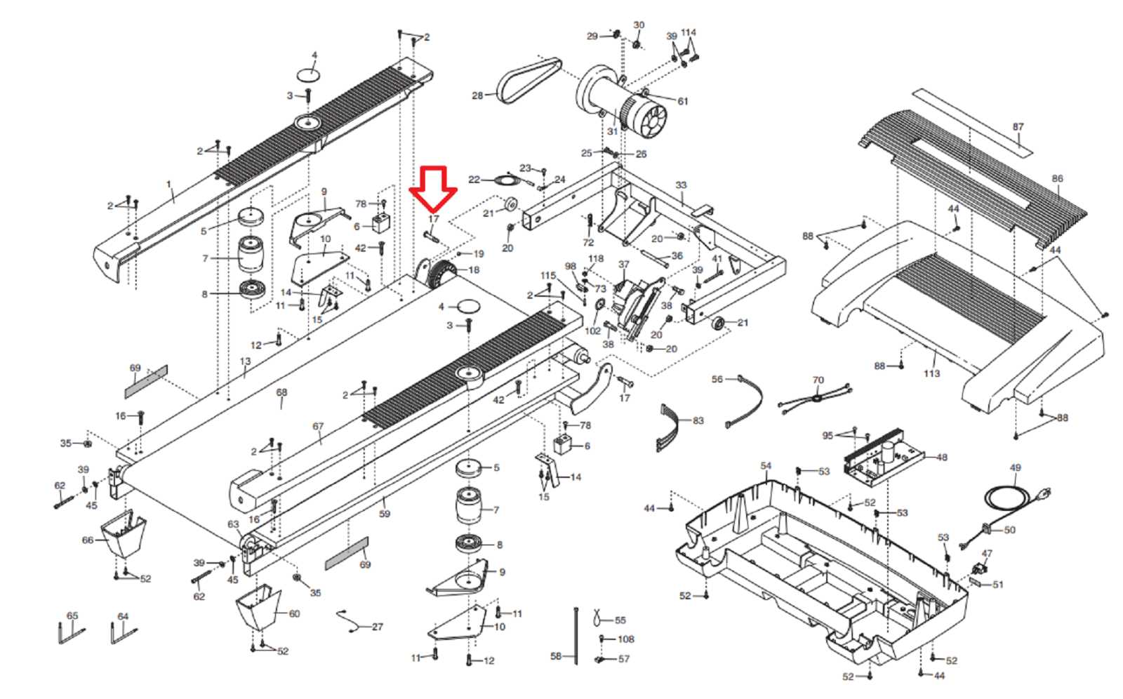 freemotion parts diagram