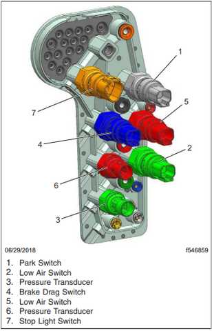 freightliner cascadia body parts diagram