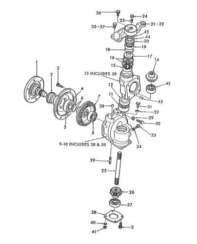 front axle kubota tractor parts diagram