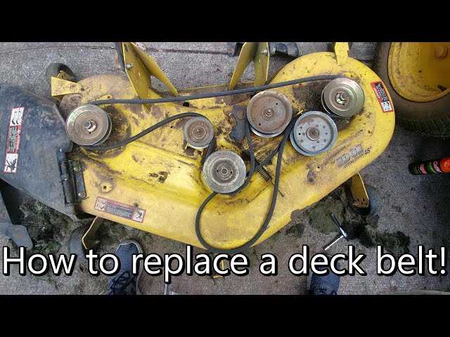 john deere 42 mower deck parts diagram