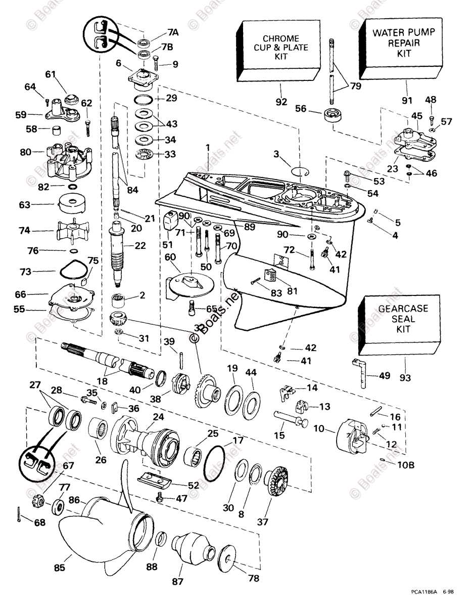 johnson 115 parts diagram