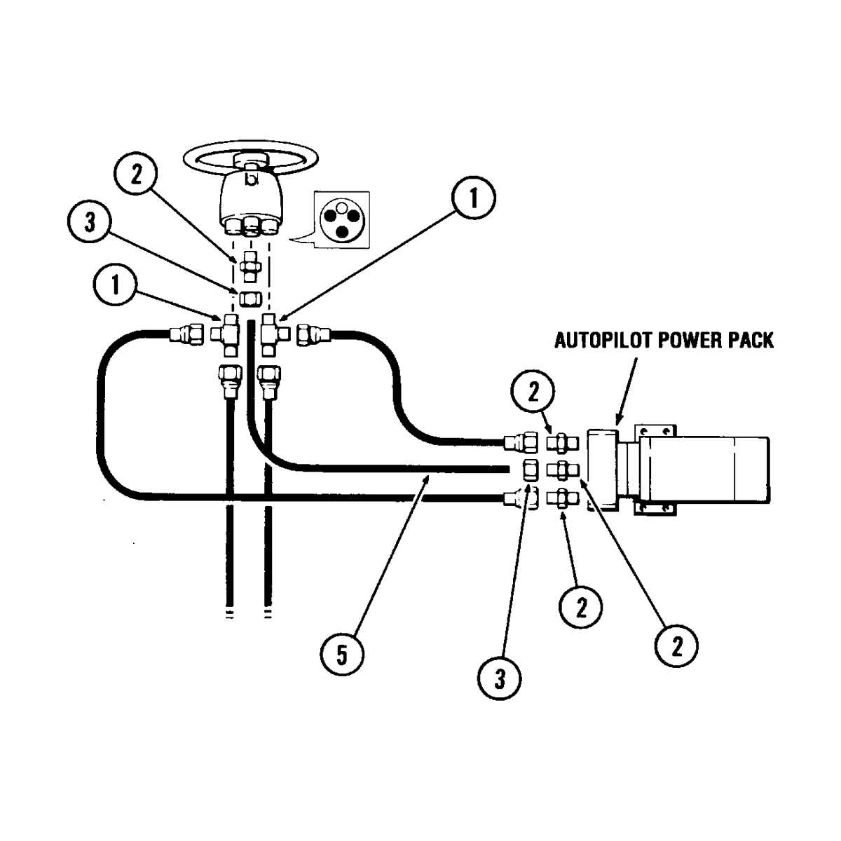 seastar steering parts diagram