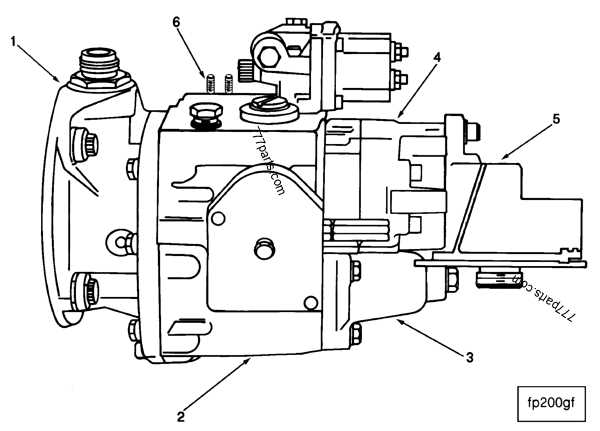 fuel dispenser parts diagram