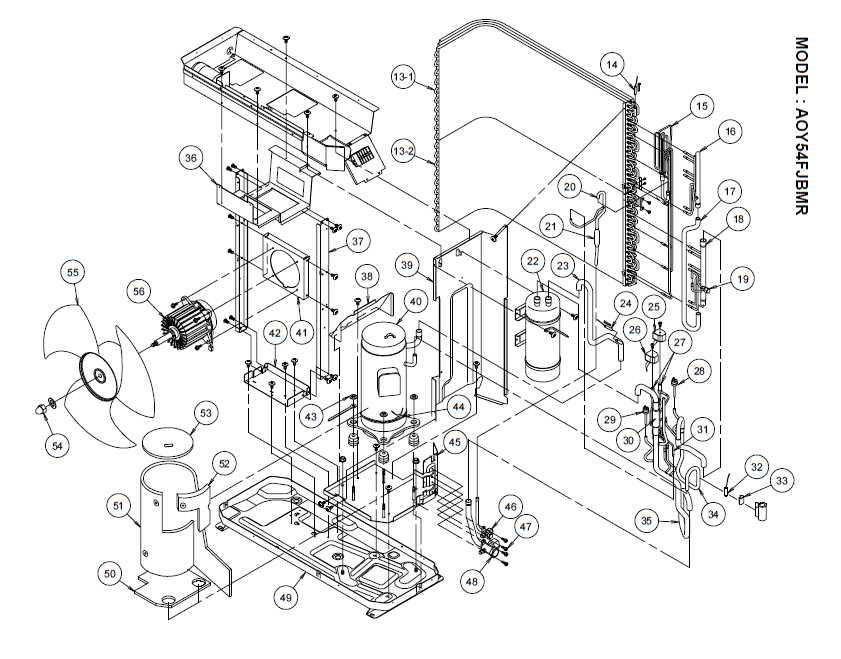 fujitsu parts diagram