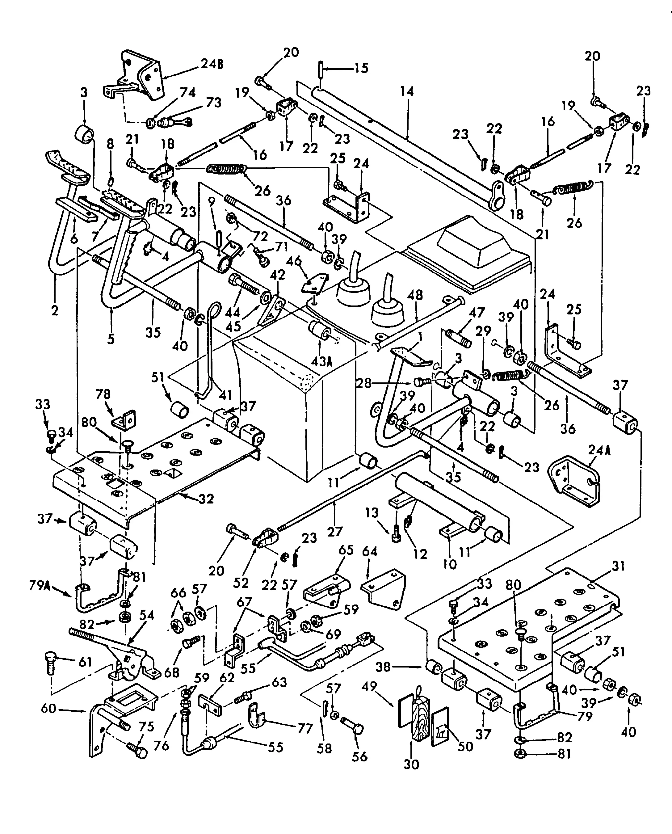 ford 1910 tractor parts diagram