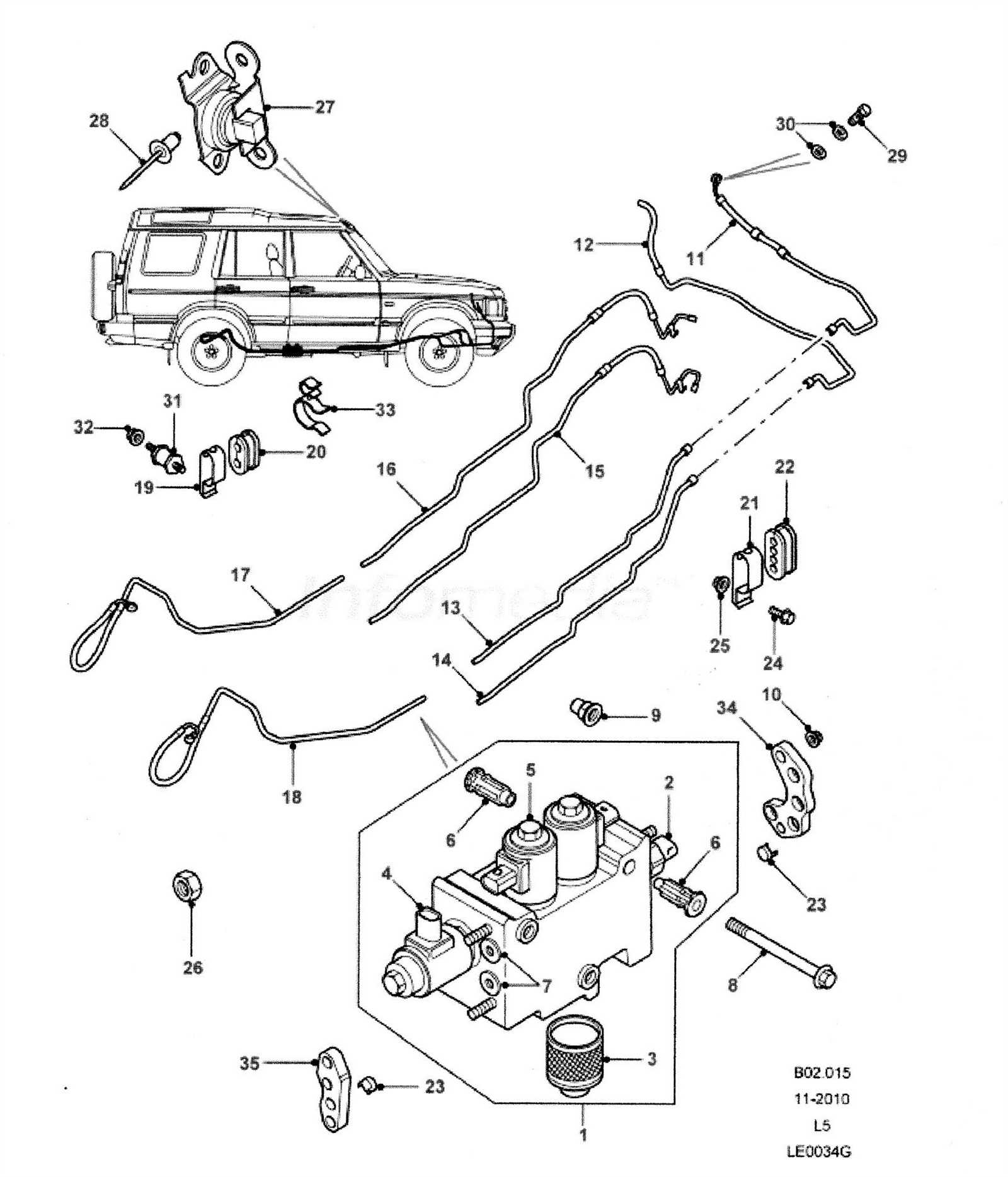 land rover discovery 2 parts diagram