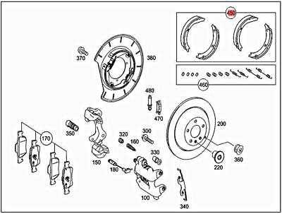 mercedes w164 parts diagram