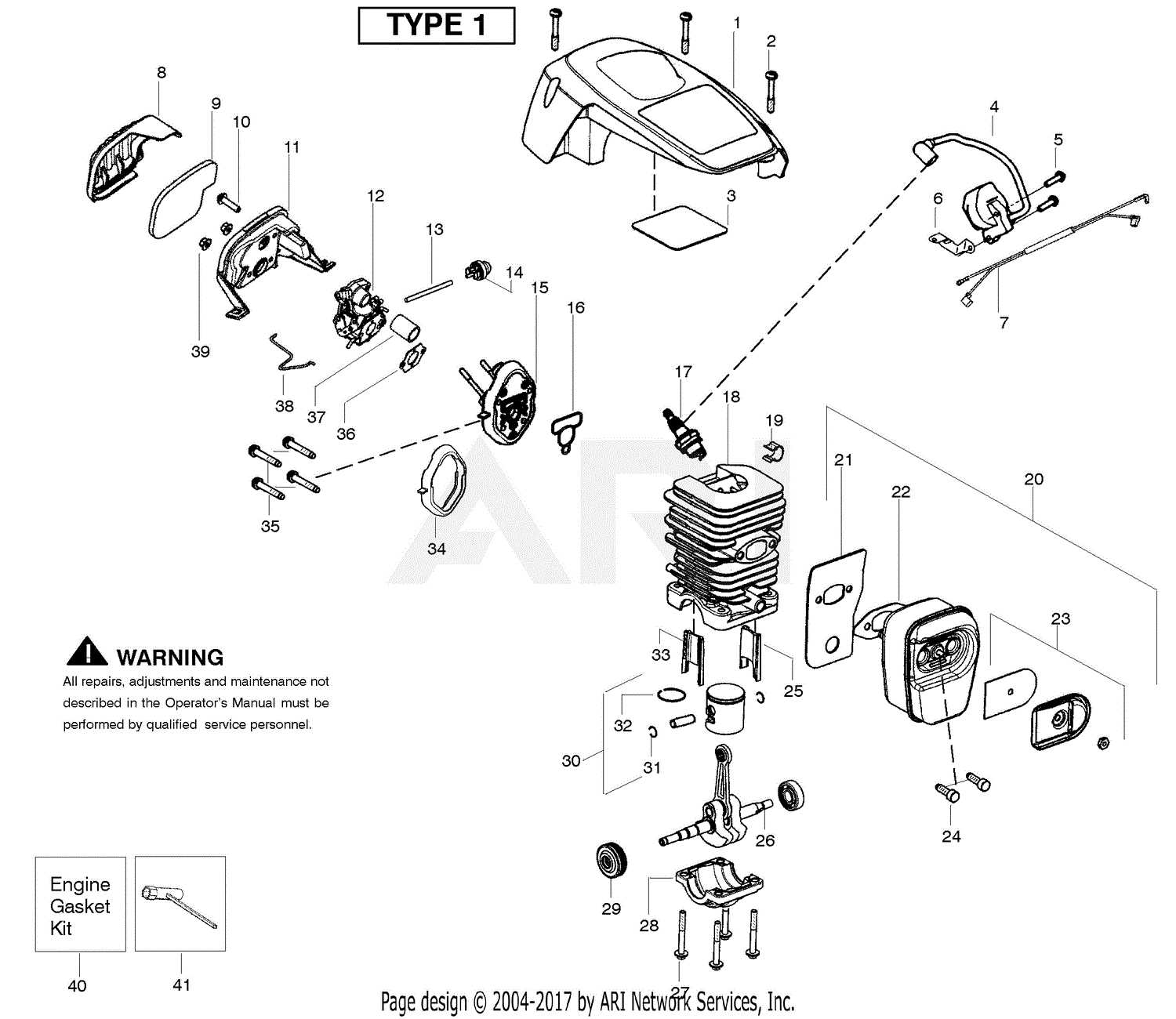 poulan wild thing chainsaw parts diagram