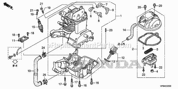 honda um616 parts diagram