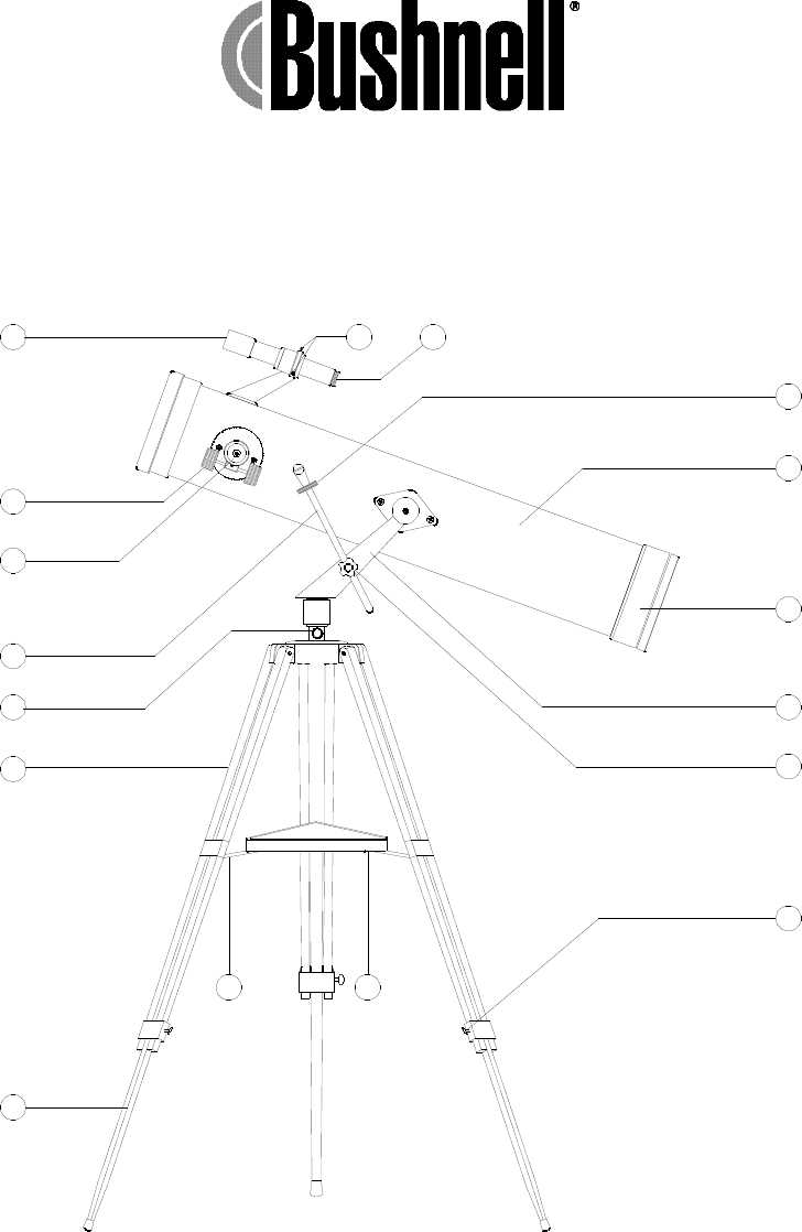 bushnell scope parts diagram