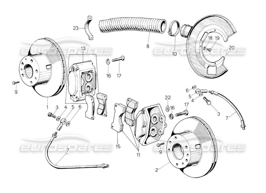 jeep brake parts diagram