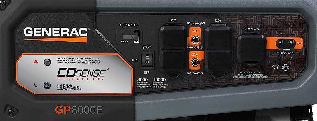 generac gp8000e parts diagram