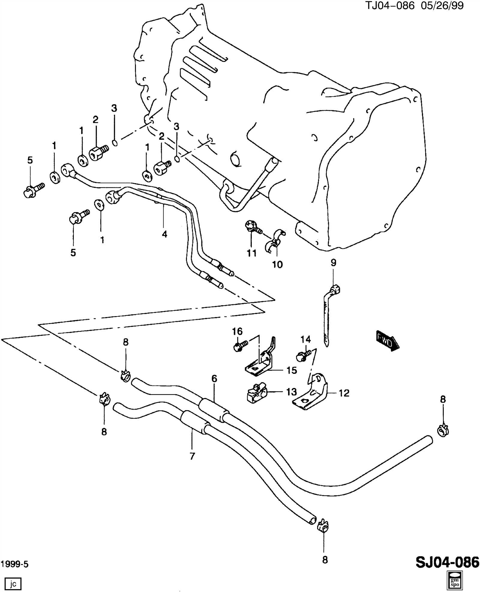 geo tracker parts diagram