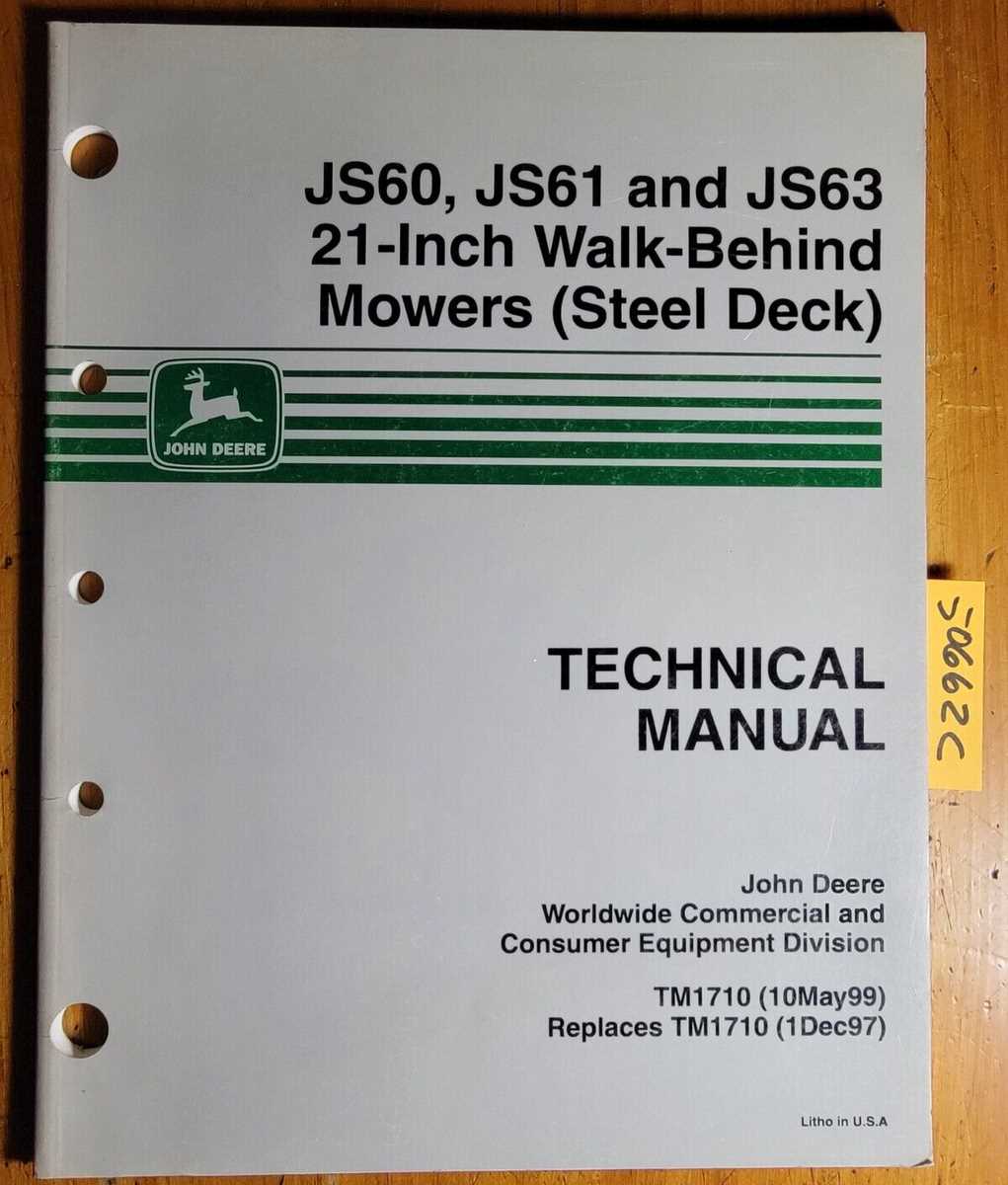 john deere js63 parts diagram