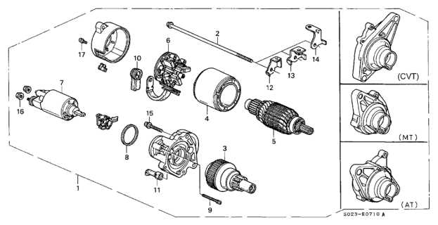 1998 honda civic parts diagram