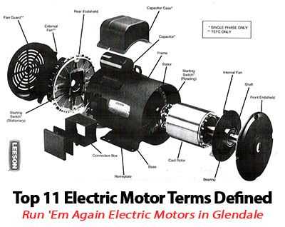 leeson motor parts diagram