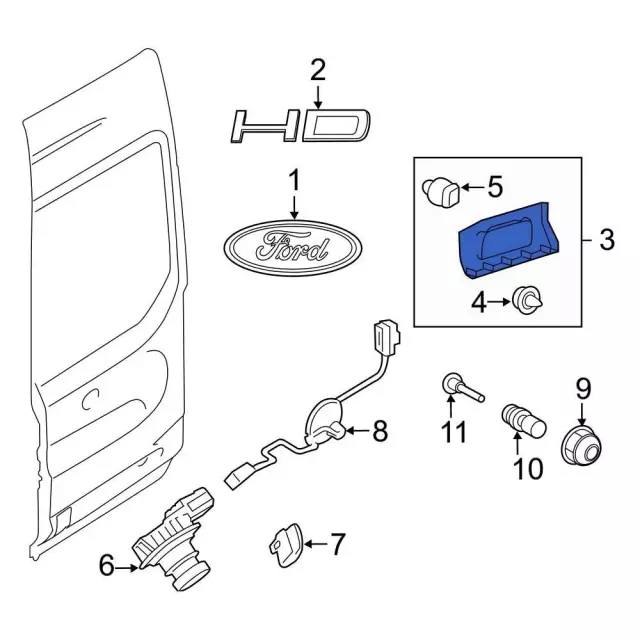 ford transit parts diagram