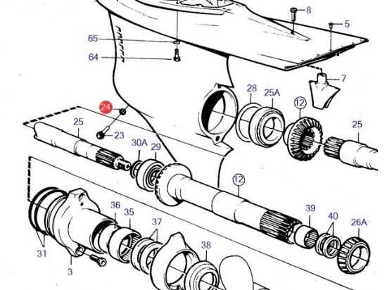 volvo penta dp outdrive parts diagram