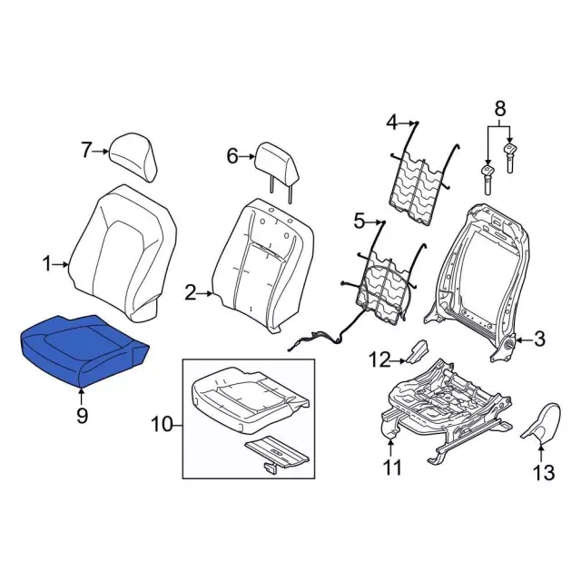 2021 ford f 150 parts diagram