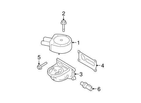 2013 ford escape engine parts diagram