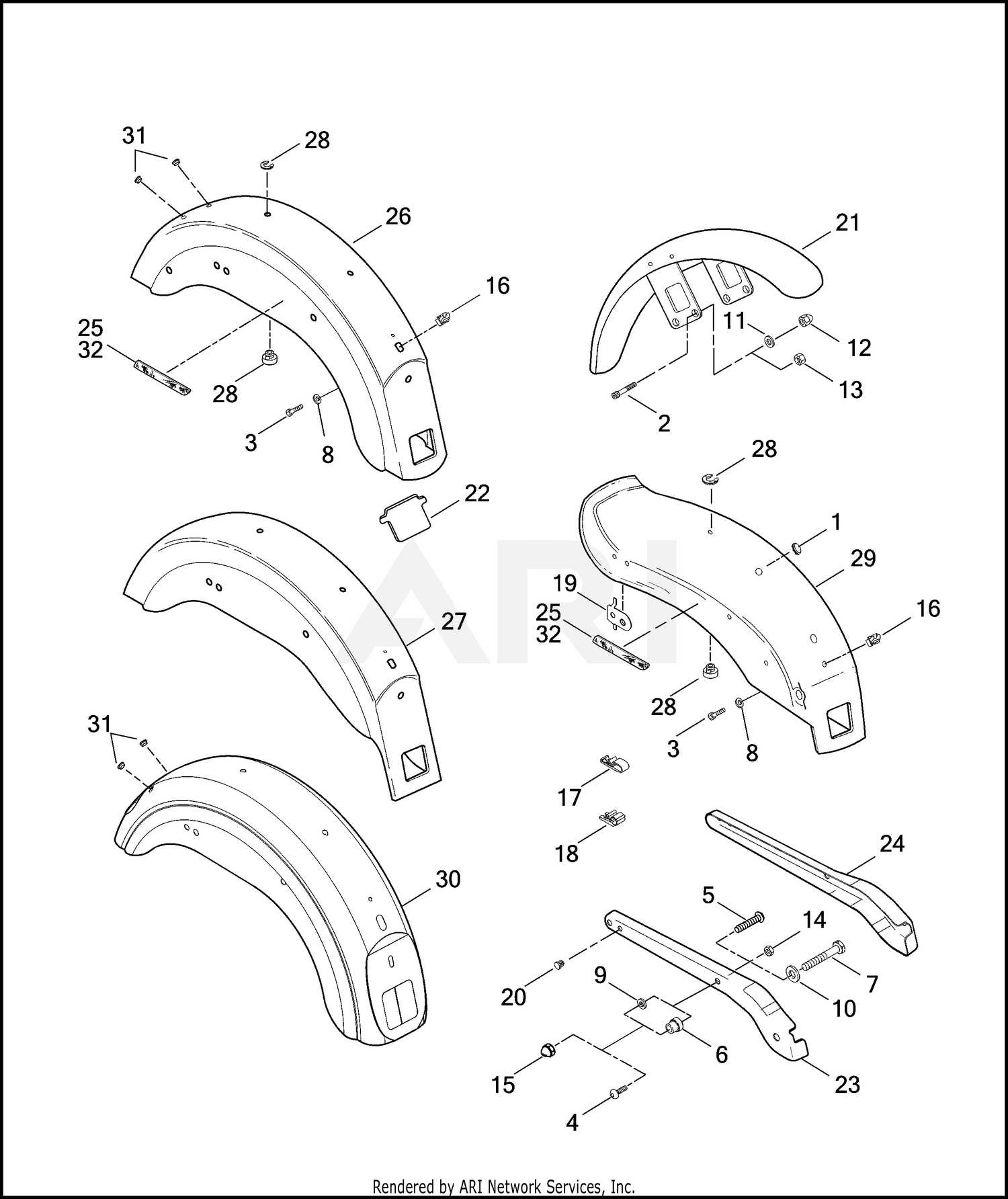 harley parts diagram