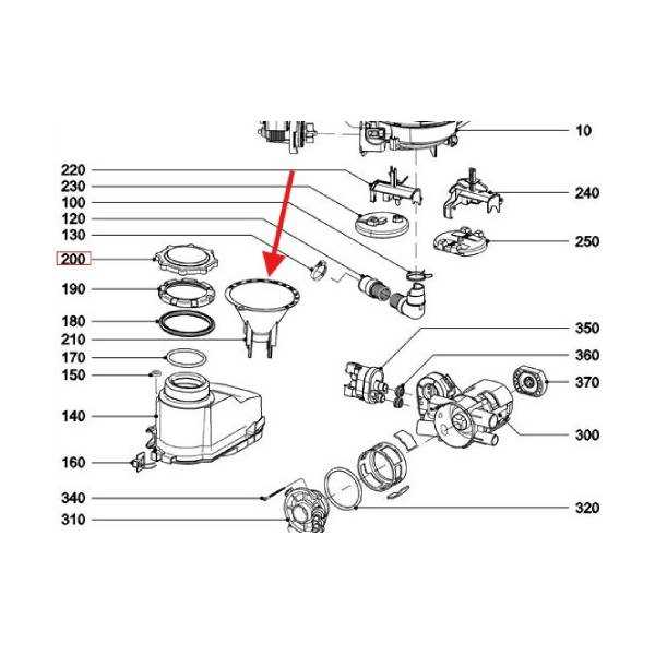 model miele dishwasher parts diagram