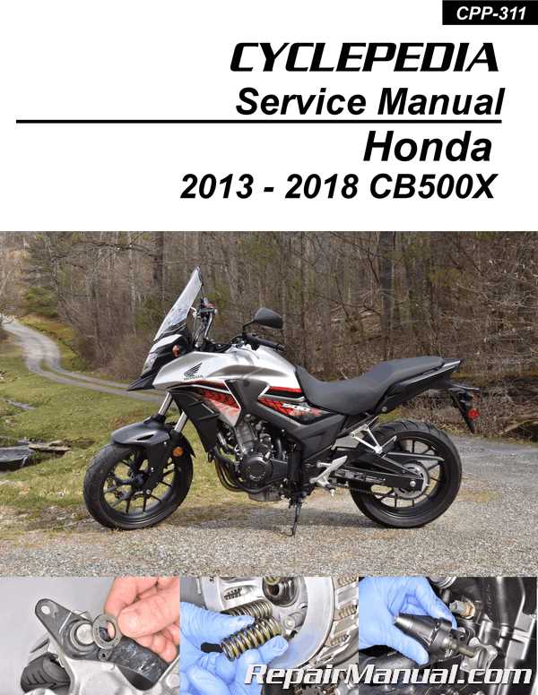 honda cb500x parts diagram