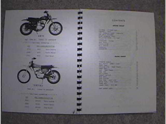 1974 honda xl100 parts diagram