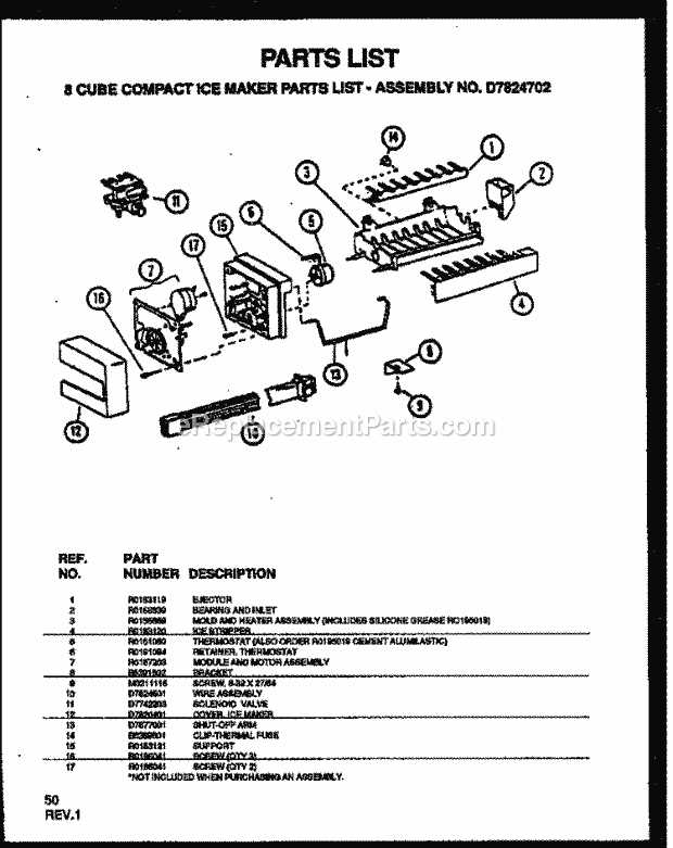 amana refrigerator parts diagram