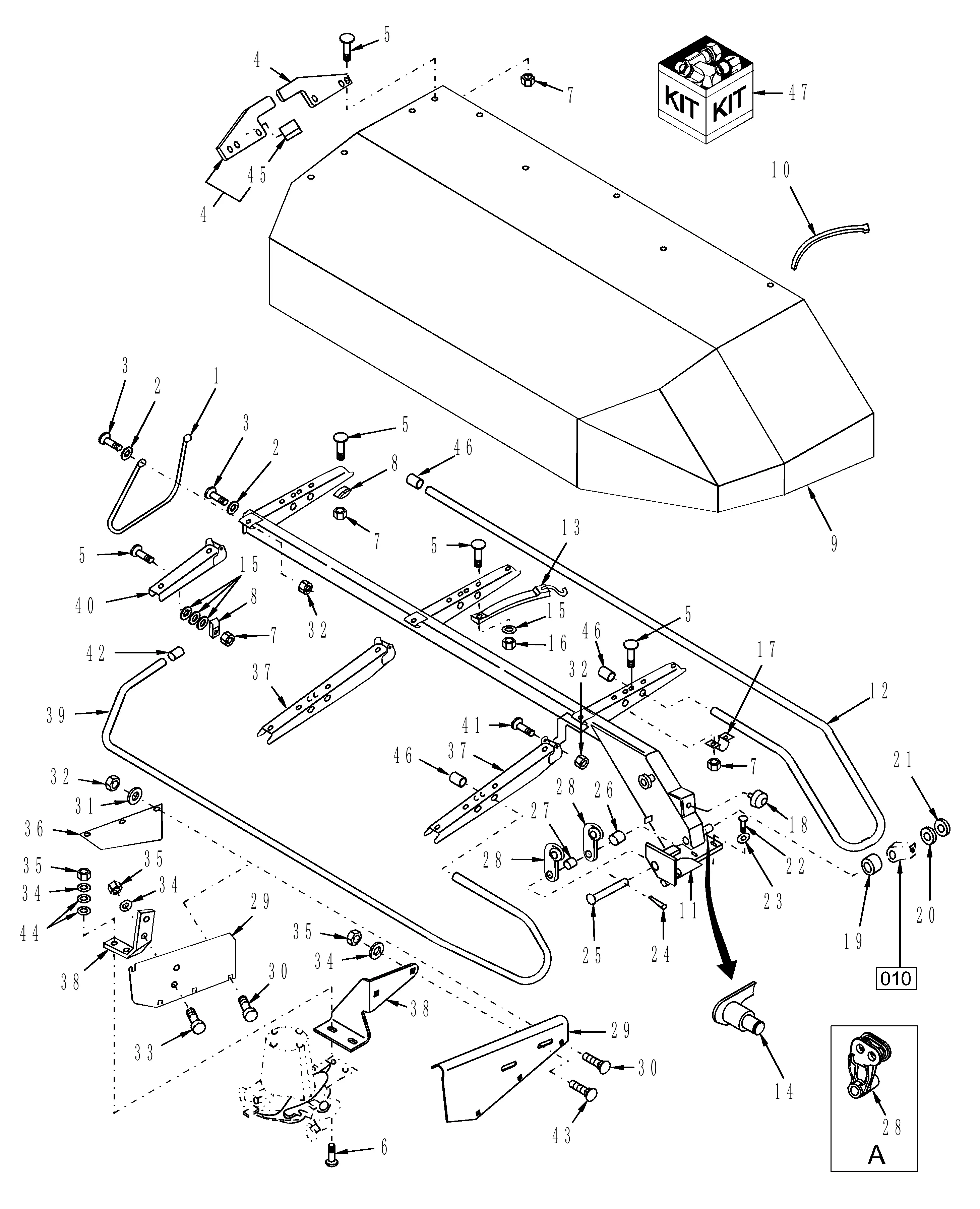 new holland 616 disc mower parts diagram