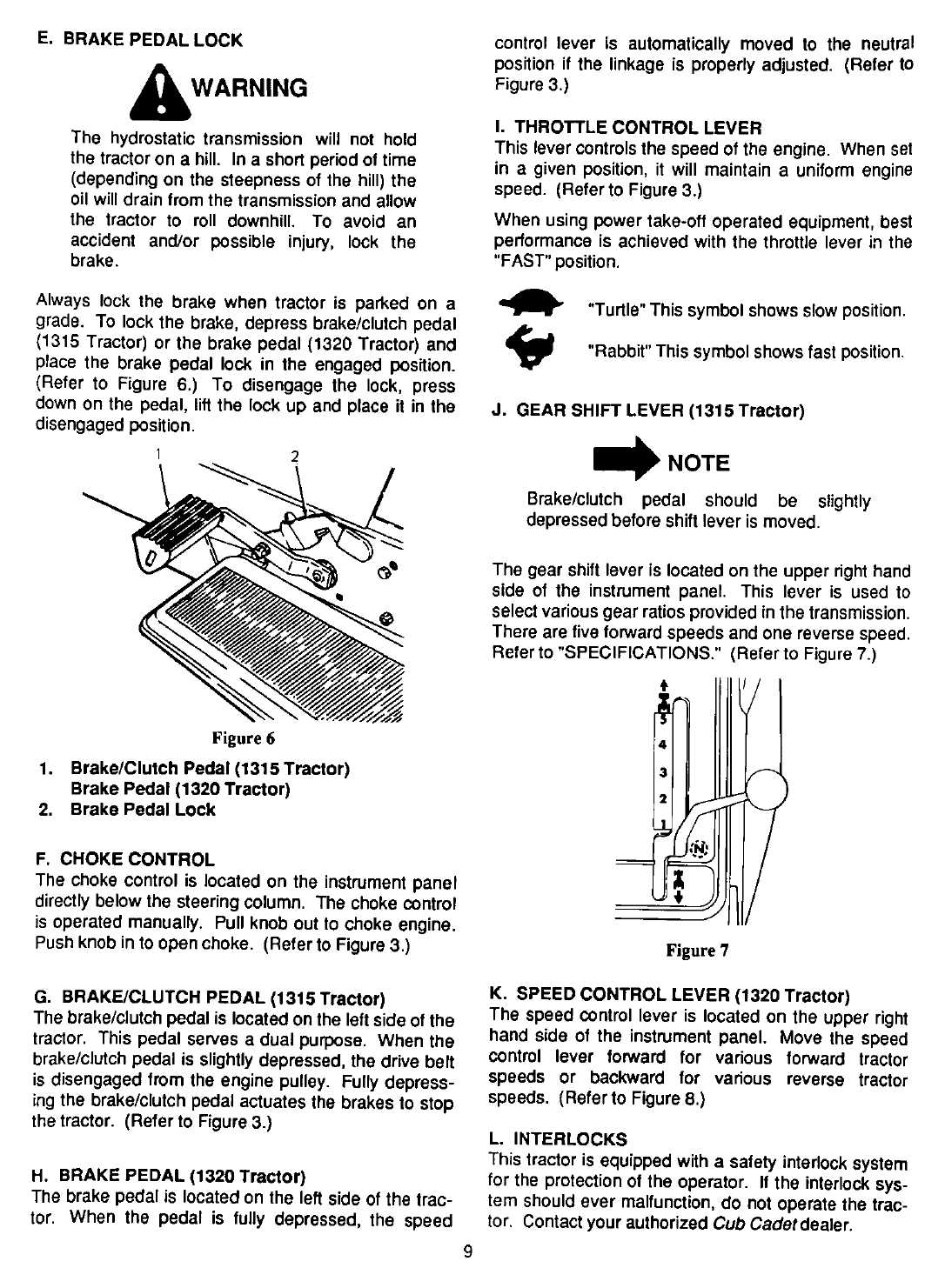 cub cadet 1320 parts diagram