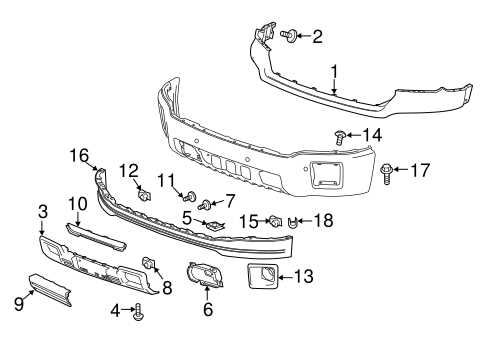 2015 gmc sierra parts diagram