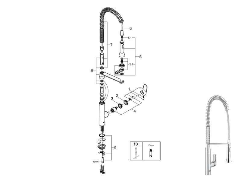 kraus faucet parts diagram