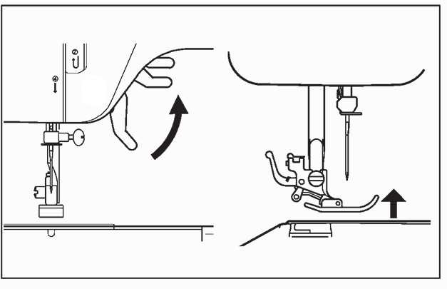 sewing machine diagram labeled parts