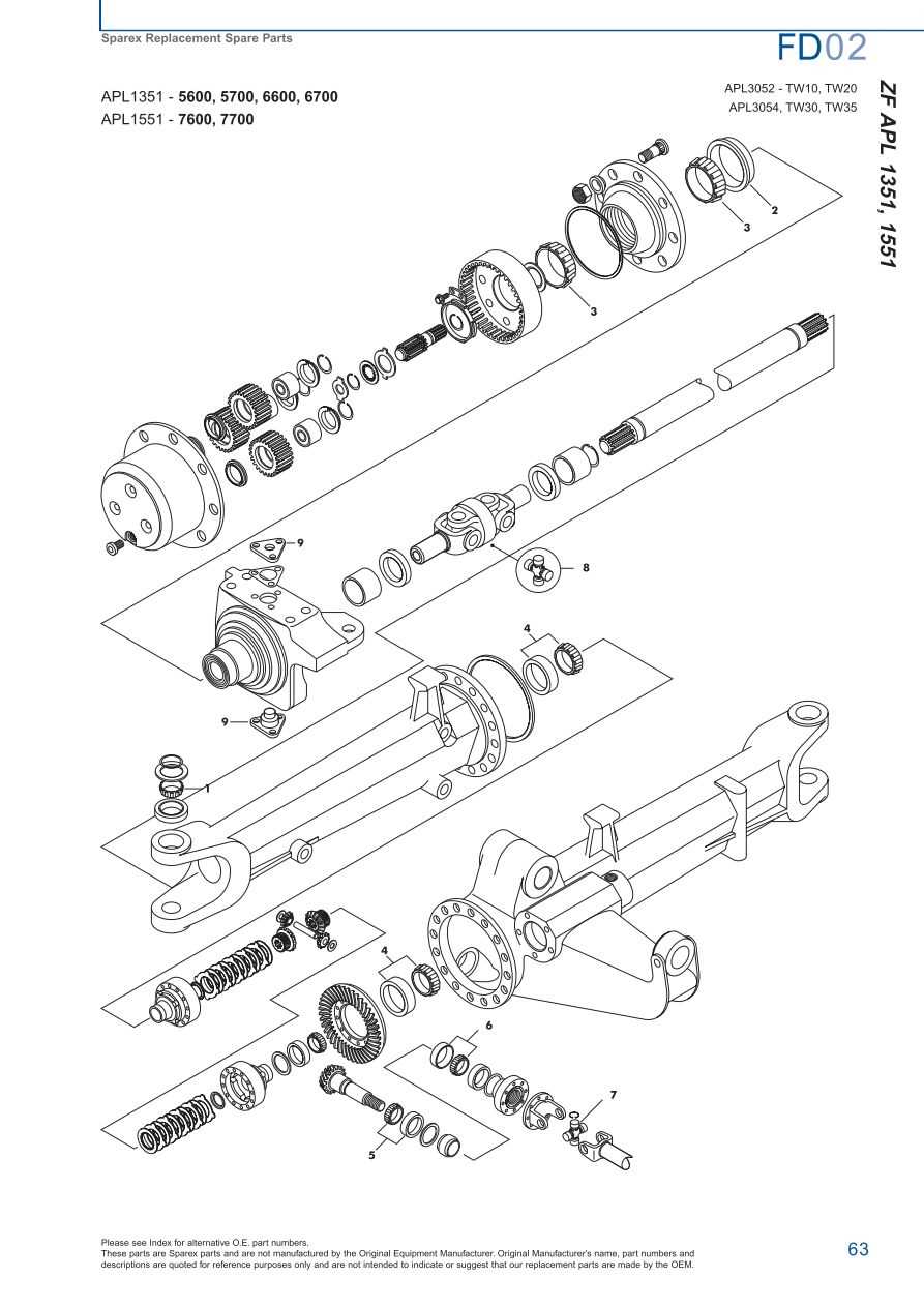 ford 6600 parts diagram