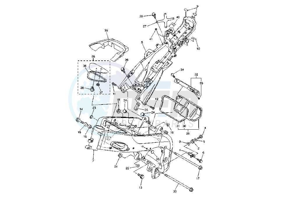 2006 yamaha r1 parts diagram