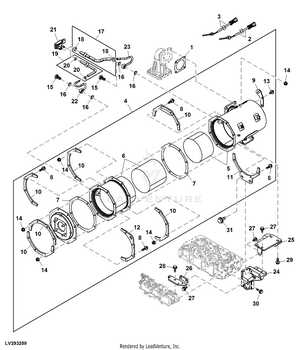 john deere 3032e parts diagrams