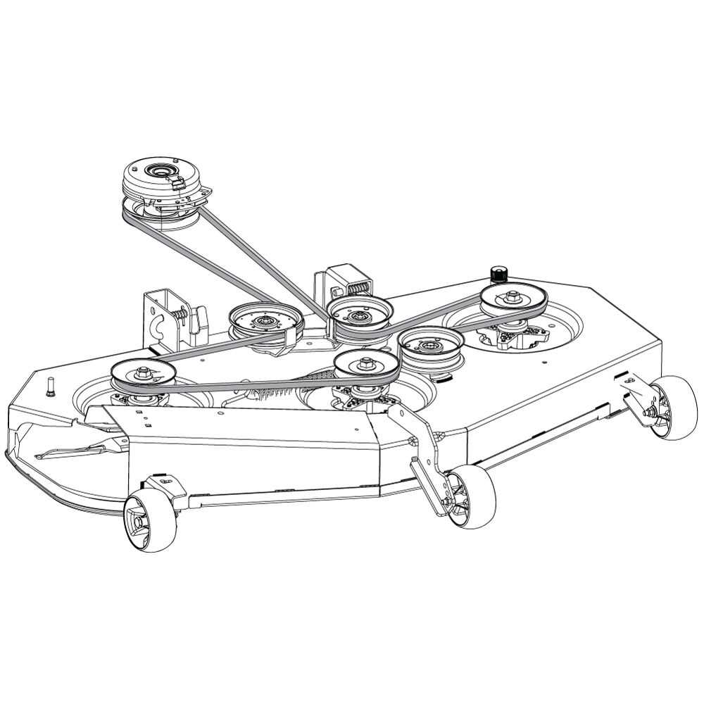 mtd mower deck parts diagram