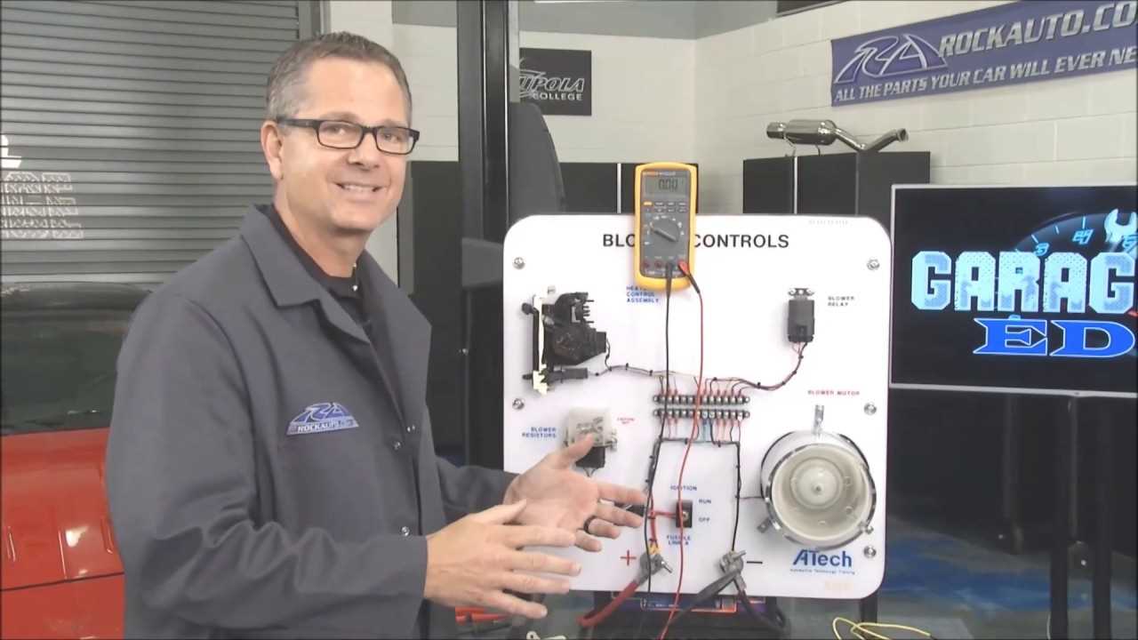 blower motor parts diagram