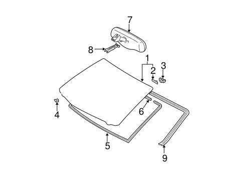 2003 toyota corolla body parts diagram