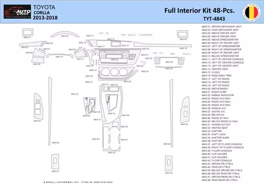 2007 toyota corolla parts diagram