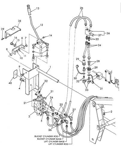 ford 1910 tractor parts diagram