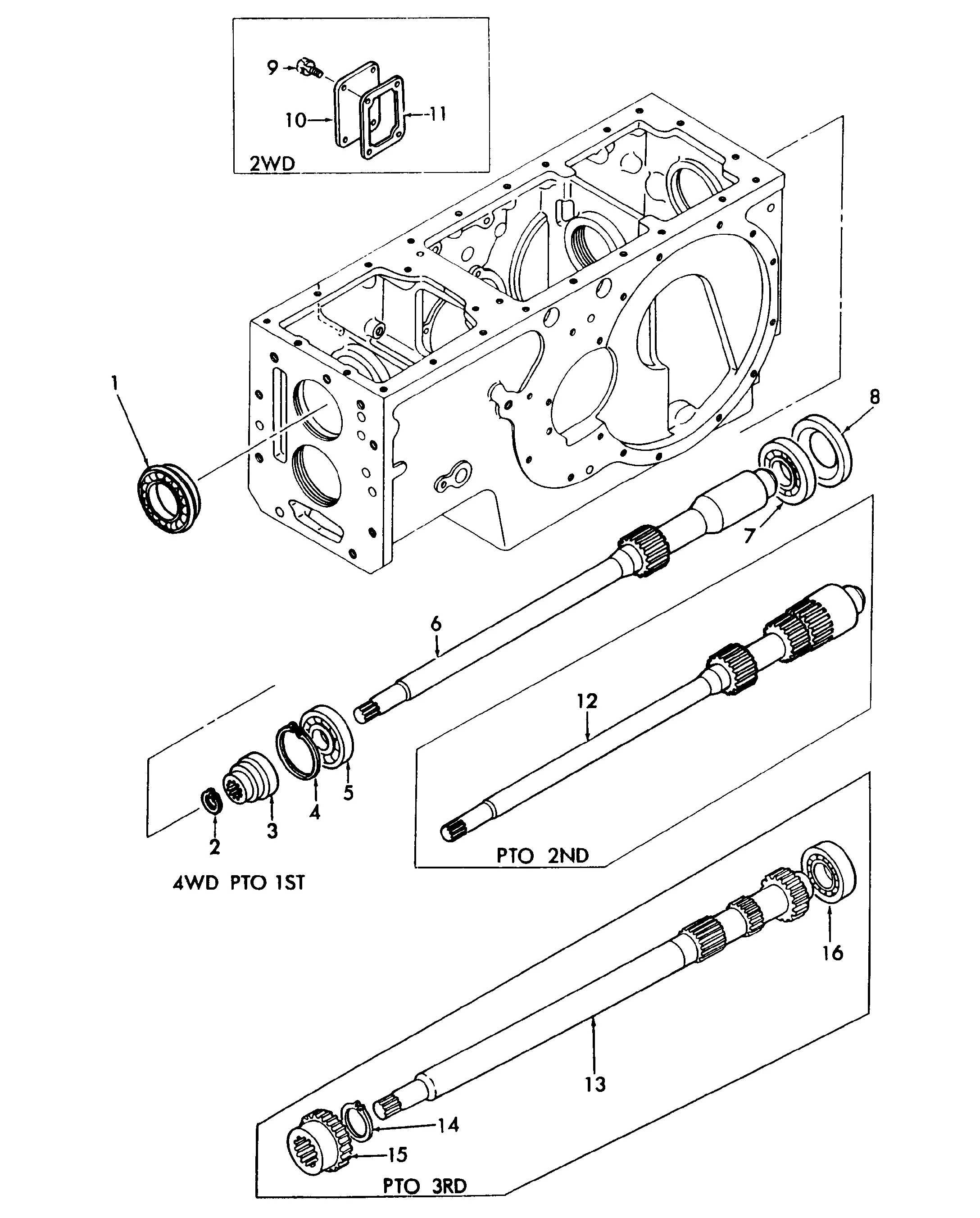 ford 1720 parts diagram