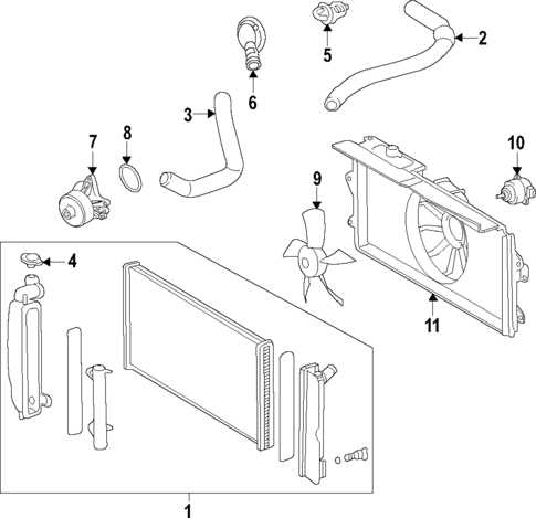 2007 toyota corolla parts diagram